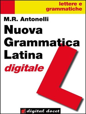 cover image of Nuova Grammatica Latina digitale